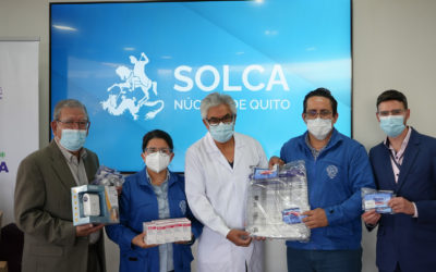 SOLCA Quito recibe donación de la Junta de Beneficencia de Guayaquil