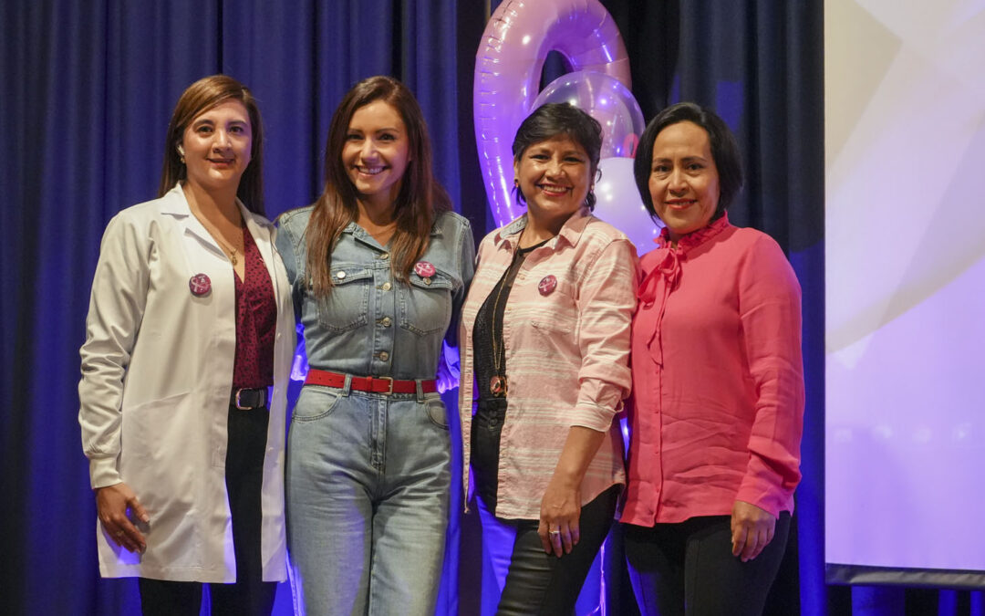 Charla sobre el cáncer de mama en SOLCA Quito