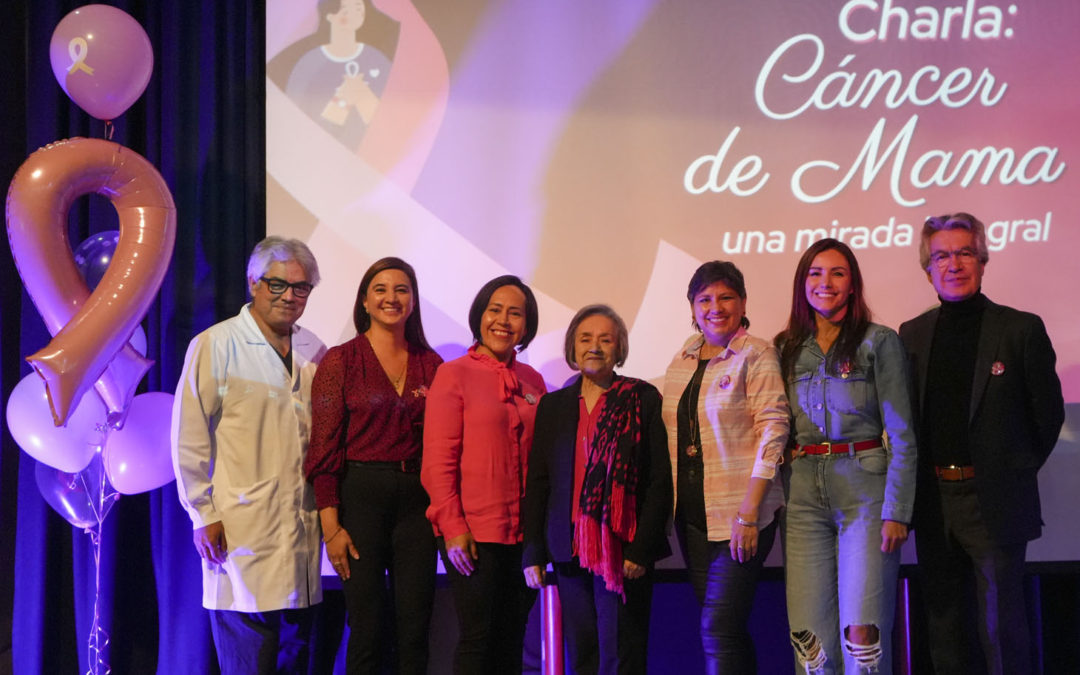 Charla sobre el cáncer de mama en SOLCA Quito