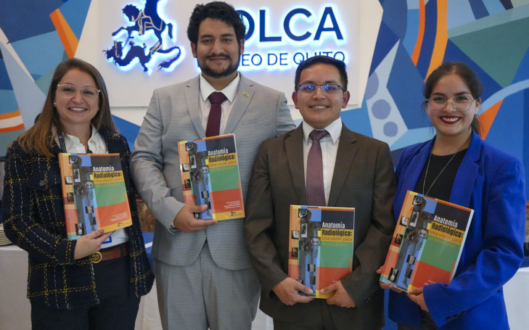 Dr. Raúl Puente, Jefe de Docencia de SOLCA Quito, presenta un nuevo libro