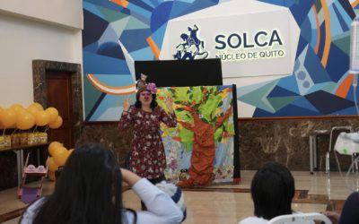 Show de títeres en SOLCA Quito