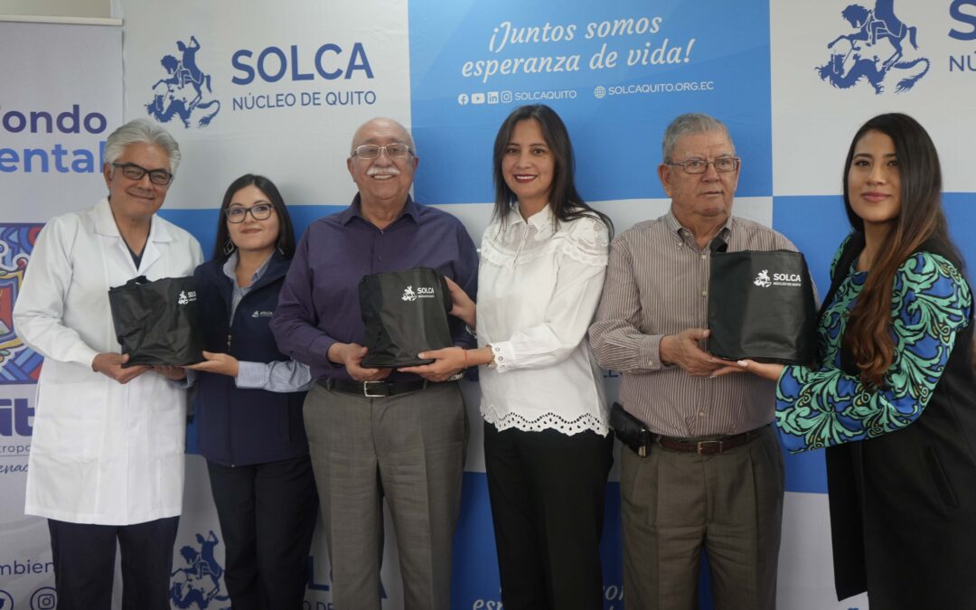 SOLCA Quito colabora con la remediación ambiental de la capital.