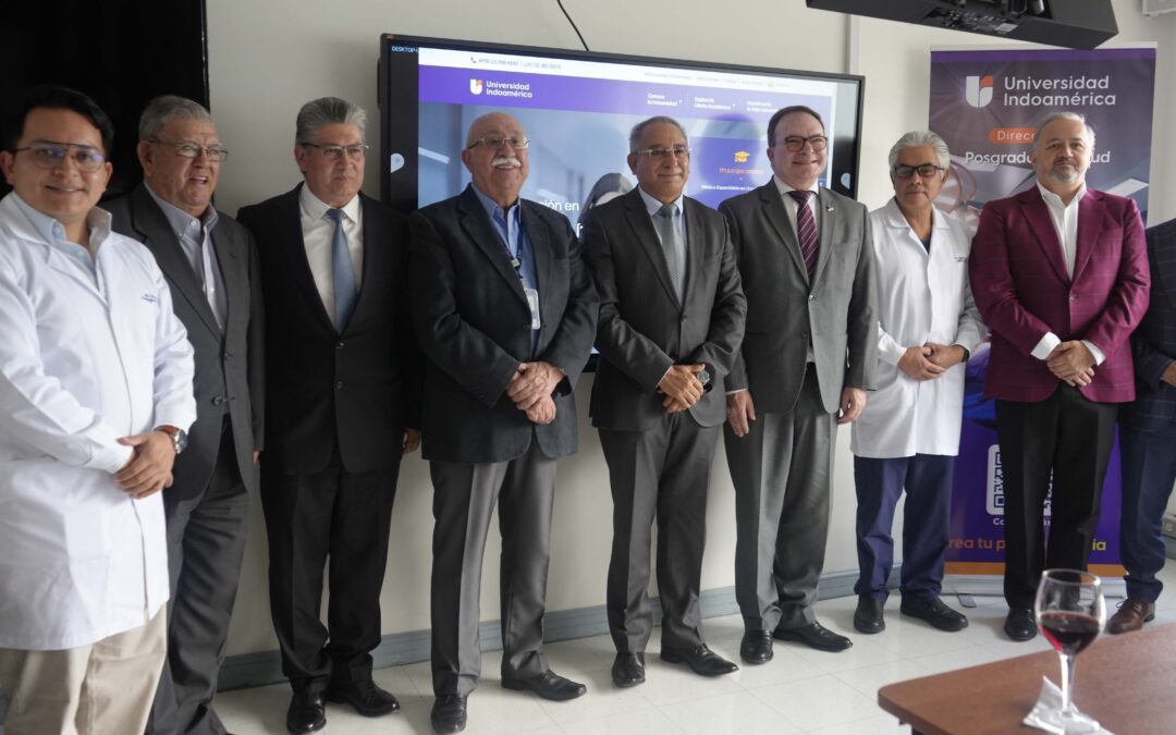 SOLCA Quito inaugura aula docente equipada con la colaboración de la Universidad Indoamérica