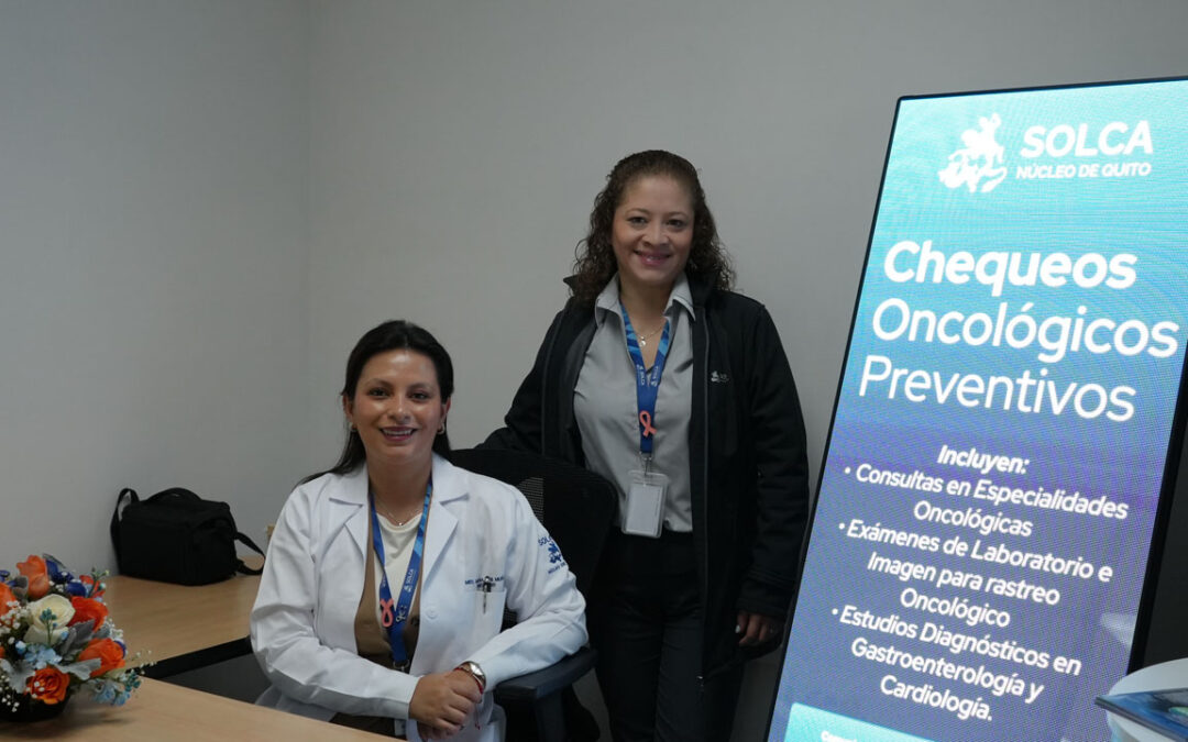 SOLCA Quito fortalece la prevención del cáncer en la Feria de Salud de Palig
